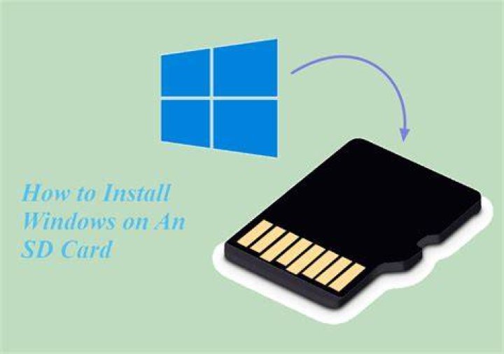 Can Windows 10 Install from SD card?