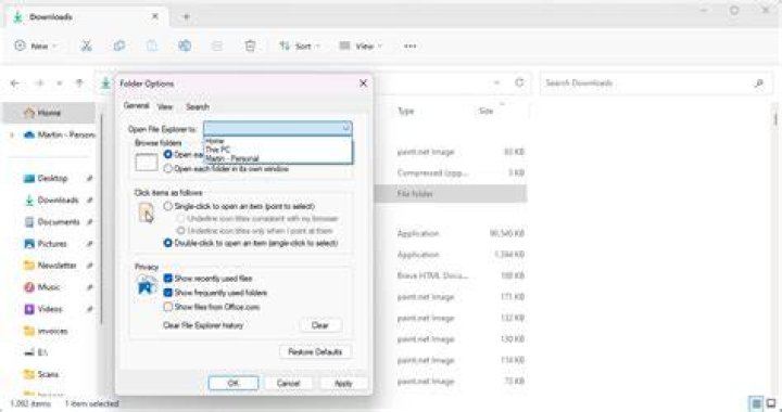 How do I change what opens a file?