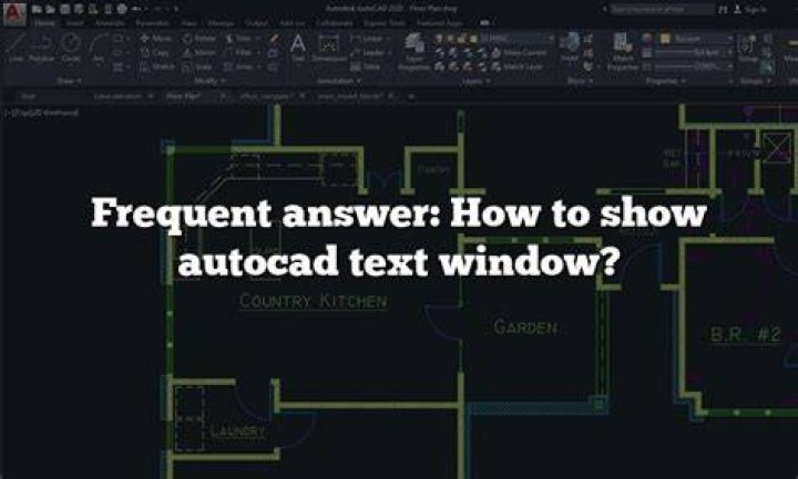 How do I display text window in AutoCAD?