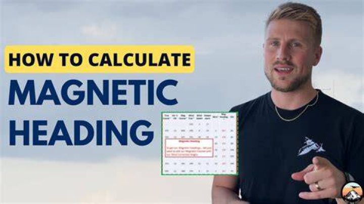 How do you find the magnetic heading?