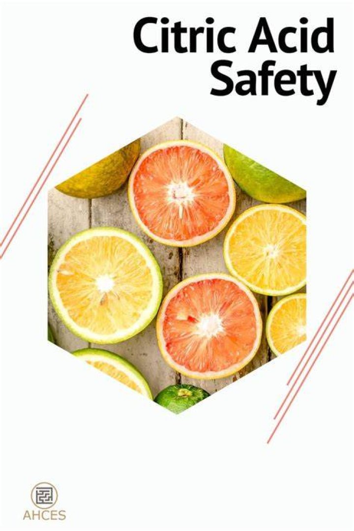 Is citric acid safe on skin?