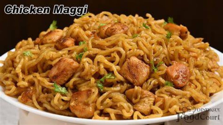 Is there chicken in chicken Maggi?