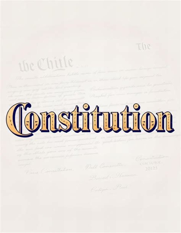What are the words of the Constitution?