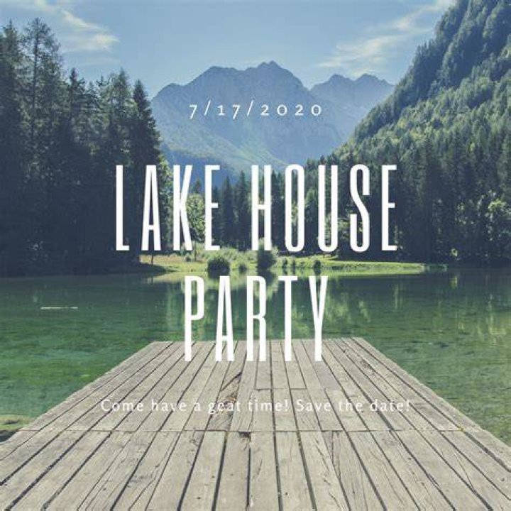 What do I need for a lake house party?