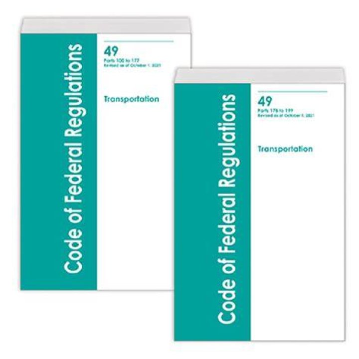 What is DOT 49 CFR?