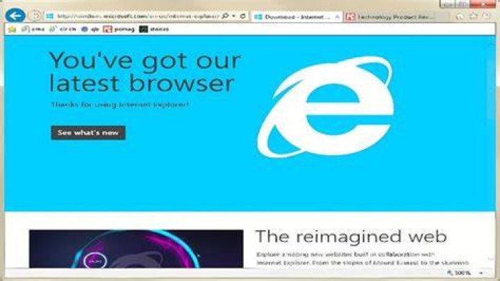 What is the latest build of Internet Explorer 11?