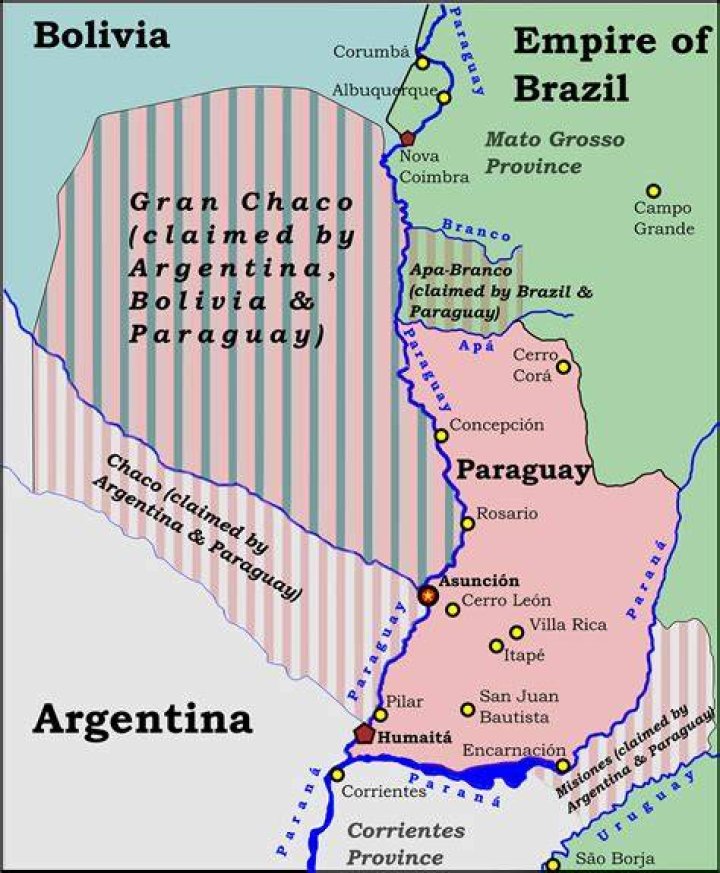 Where did the Paraguayan War take place?